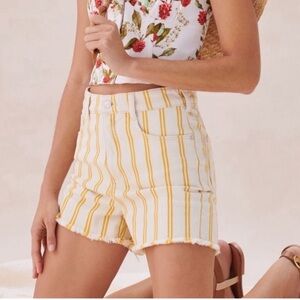 Anthropologie Pilcro High Waisted Shorts